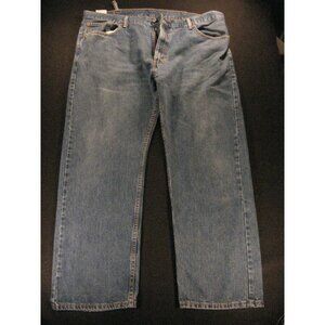 Vintage Levis 505 Mens Straight Regular Fit Blue Jeans 40 x 29 MEASURED